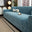 Stoffig blauw