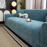 Stoffig blauw